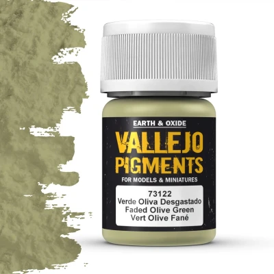 Afbeelding van Vallejo Pigment Faded Olive Green 35ml 73122