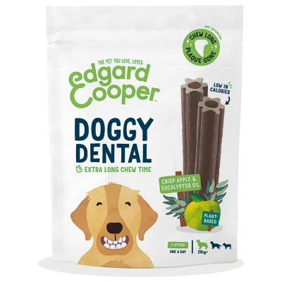 Afbeelding van Edgard&amp;Cooper Doggy Dental Appel Hondensnacks L
