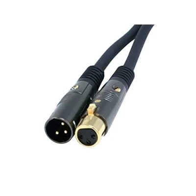 Afbeelding van Monoprice XLR naar kabel [microfoon en verbinding] 30,48 m M/F, vergulde stekker, 16 AWG Premier Series