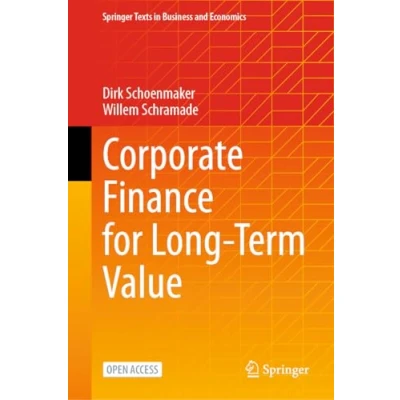 Afbeelding van Springer Texts in Business and Economics Corporate Finance for Long Term Value