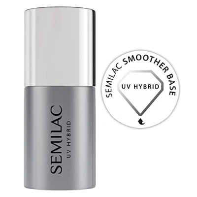Afbeelding van Semilac Gelnagellak, voor uv /led nagellak, soak off gellak, ter bescherming van nagels, manicure en pedicure, 7 ml