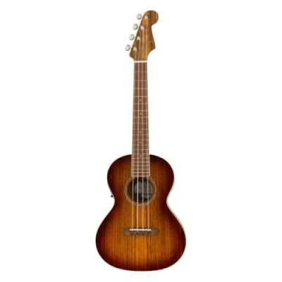 Afbeelding van Fender California Coast Series Tenor Ukelele Rincon Model Aged Cognac Sunburst Inclusief Gigbag