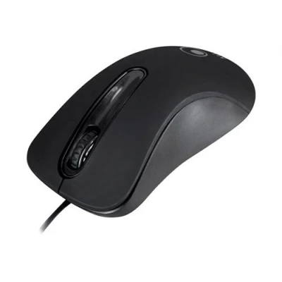 Image de Atlantis OptiStar Souris ergonomique optique 3 boutons filaire USB noir
