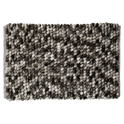 Afbeelding van Sealskin Vintage Badmat Polyester 50x80 cm Donkergrijs