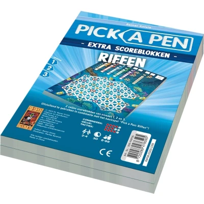Afbeelding van 999 Games Pick a Pen Riffen Scoreblokken
