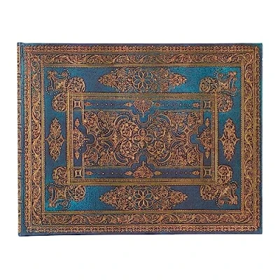Afbeelding van Gastenboek Paperblanks Blue Luxe Blanco