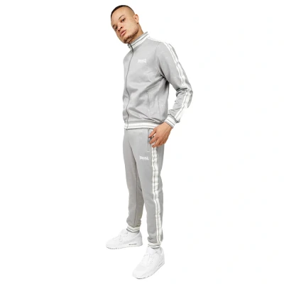 Afbeelding van Lonsdale SET Trainingspak, Heren, Maat: Large, Grey white