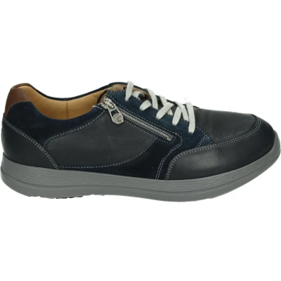 Afbeelding van Ganter 259847 KARL LUDWIG CasualHeren sneakersHeren veterschoenVrije tijdsschoenen Kleur: Blauw Maat: 48.5