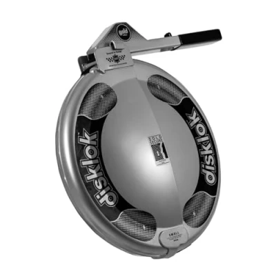 Afbeelding van Stuurslot Disklok 35 tot 39 cm Zilver