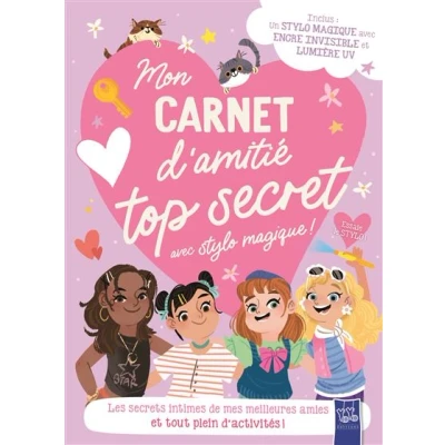 Image de Mon carnet d&#039;amitié top secret avec stylo magique !