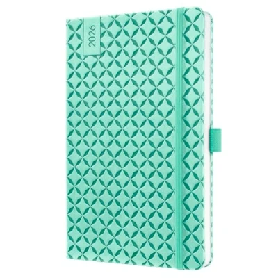 Afbeelding van SIGEL J6127 Wochenkalender Jolie 2026, ca. A5, mintgroen