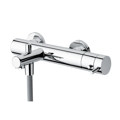 Afbeelding van Waterevolution Flow badthermostaat met handdoucheset chroom T130T01