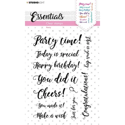 Afbeelding van Studio Light Clear Stamp Essentials nr.177 SL ES STAMP177 A6