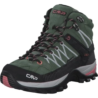 Afbeelding van CMP Rigel MID Trekking Shoes WP Outdoorschoenen, Dames, Maat: 36, Salvia/stone Leer en textiel
