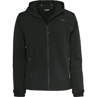 Afbeelding van CMP KID Jacket FIX HOOD Unisex Softshelljas voor kinderen, Maat: 128, Nero