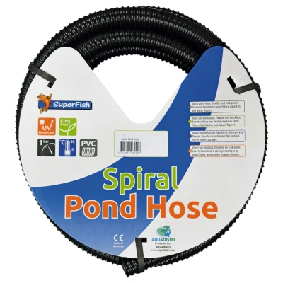 Afbeelding van Superfish Spiraalslang Zwart Filters 5 m 20 Mm
