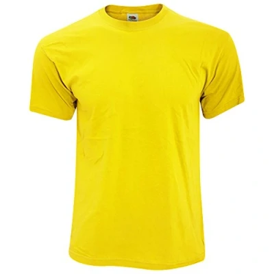Afbeelding van Fruit of The Loom T shirt, Zonnebloem