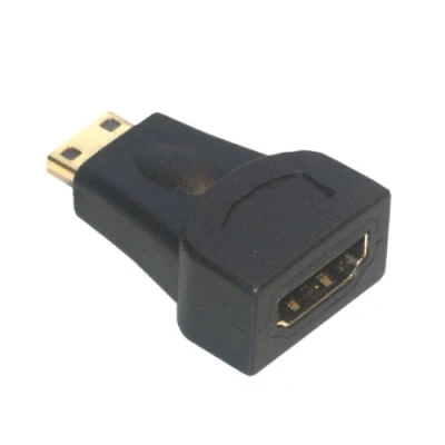 Afbeelding van MCL Adapter HDMI type A vrouwelijk / C mannelijk (Mini HDMI, HDMI), Data + Video Adapter, Zwart