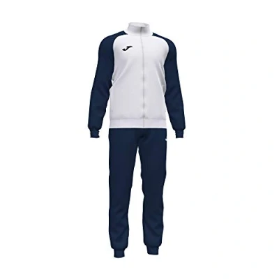 Afbeelding van Joma Academy IV trainingspak, wit/marineblauw