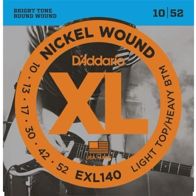 Image de JEU DE CORDES GUITARE D&#039;ADDARIO EXL 140