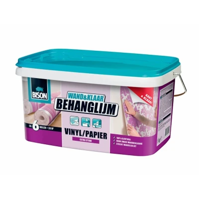 Afbeelding van Bison Wand &amp; Klaar Behanglijm Papierbehang / Vinylbehang 2,5 kg