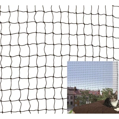 Afbeelding van Trixie Veiligheidsnet Kattennet 8x3 m Zwart