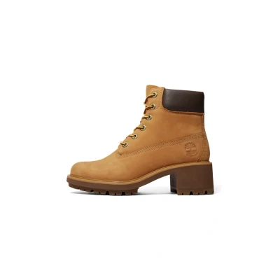 Afbeelding van Timberland Kinsley Veterboots, Dames, Maat: 37.5, Wheat Leer/ synthetisch