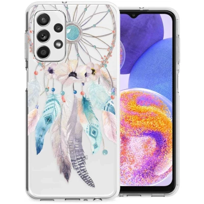 Afbeelding van iMoshion hoesje Geschikt voor Samsung Galaxy A23 (5G) Siliconen Design Meerkleurig / Dreamcatcher