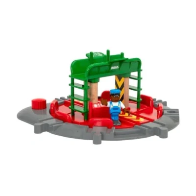 Image de Plaque tournante et personnage World Brio