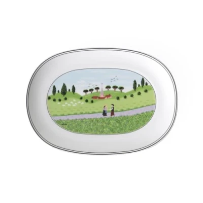 Afbeelding van Villeroy &amp; Boch Design Naif Bijgeleideschaal, 20 cm, premium porselein, wit/meerkleurig