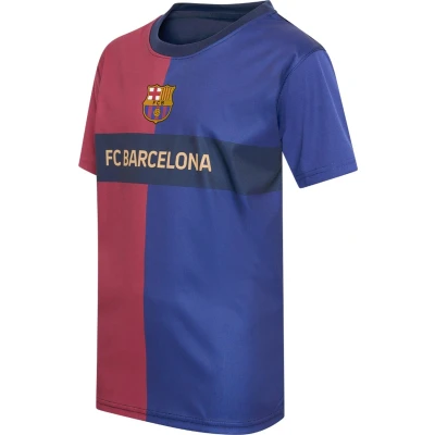 Afbeelding van FC Barcelona Thuis Shirt Kinderen 24/25 Maat 128 Voetbalshirt Voetbalkleding Sportkleding Jongens en Meisjes