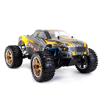 Afbeelding van Amewi Torche Pro Brushless 1:10 RC auto Elektro Monstertruck 4WD RTR 2,4 GHz Incl. accu en lader
