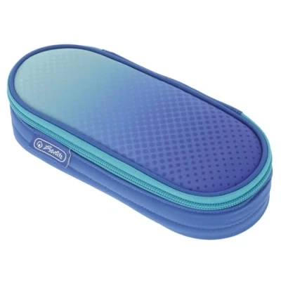 Afbeelding van Herlitz Dip Dye pennenetui, blauw/turquoise, blauw, Blauw
