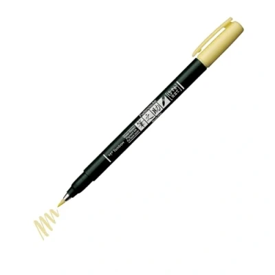Afbeelding van Fudenosuke brush pen soft pastelgeel
