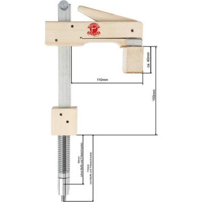 Afbeelding van KLEMMSIA Adapter Basic 250/110 Journal diameter 20 mm