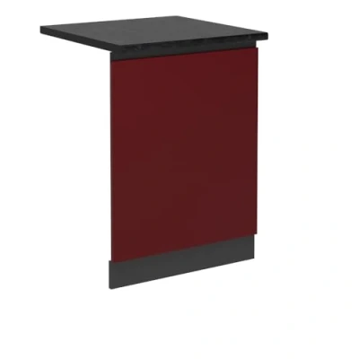 Afbeelding van Vicco R LineVoorpaneel vaatwasser 60 cm , WB Antraciet Rood
