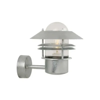 Afbeelding van Nordlux Blokhus wandlamp Up E27 gegalvaniseerd