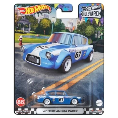 Afbeelding van Hot Wheels HKF32 &#039;67 Ford Anglia Racer speelgoedvoertuig