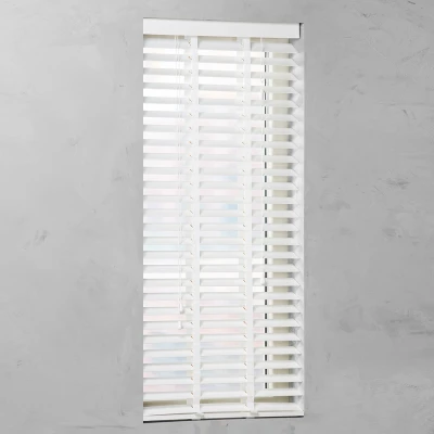 Afbeelding van Houten Jaloezie 50 mm Smart White 120x180cm (Wit)