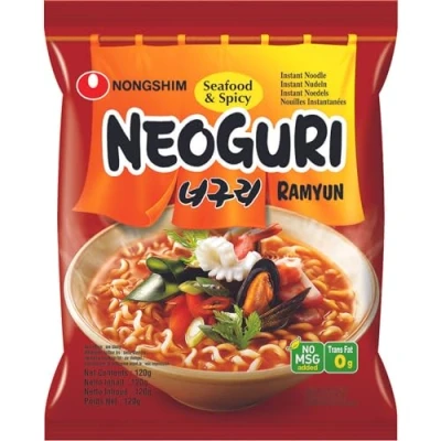 Afbeelding van Nong Shim Instant Noedels Neoguri Zeevruchten Heet 120 g