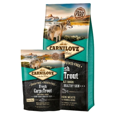 Afbeelding van Carnilove Fresh Karper&amp;Forel Hondenvoer 1.5 kg