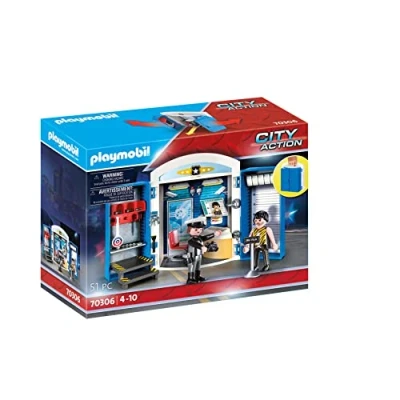 Afbeelding van PLAYMOBIL City Action Speelbox Politiestation 70306