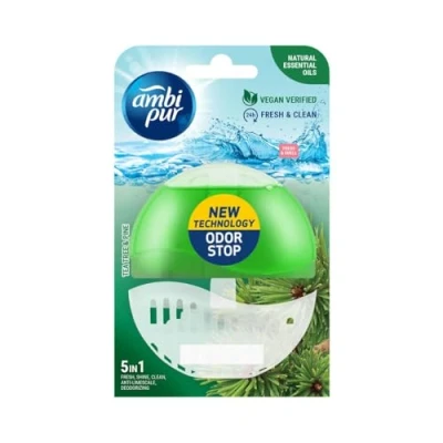 Afbeelding van Toiletblok Ambi Pur tea tree &amp; pine navulbaar