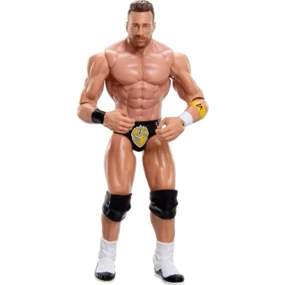 Afbeelding van Mattel WWE LA Knight JCV48 #155 verzamelfiguur met 10 bewegingspunten en realistische uitstraling