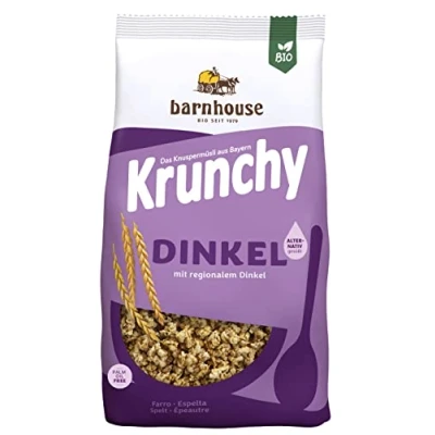Afbeelding van Barnhouse Krunchy Pur Spelt 375GR