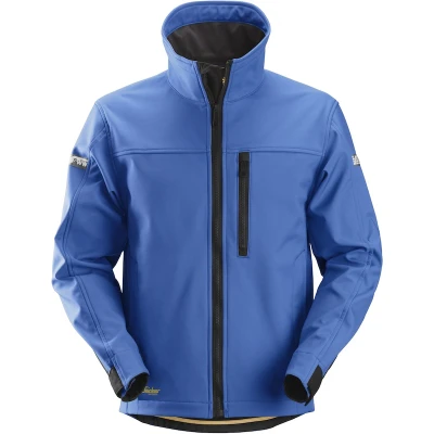 Afbeelding van Allroundwork, Softshell Jack, Kobalt Blauw Zwart (5604), 006