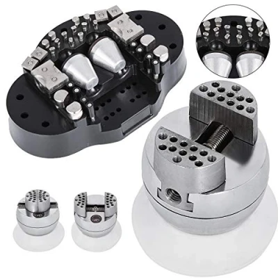 Image de VEVOR Standard Bloc Balle Étau Outil de Sertissage Gravure Bijoux Universal Diamond Siège