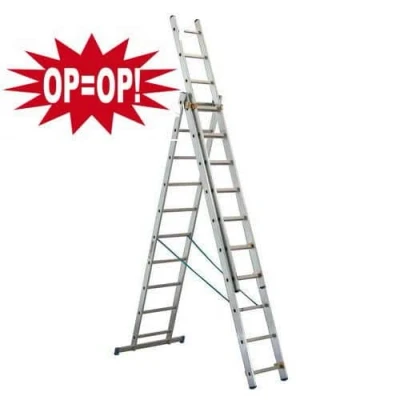 Afbeelding van Tubesca Starline S+ 3 delige reformladder 3x10