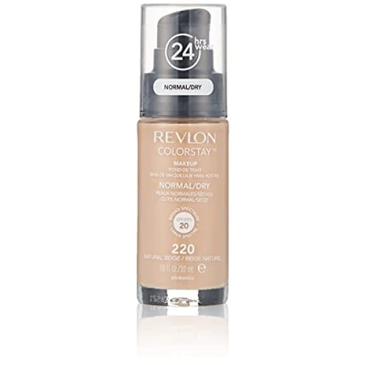 Afbeelding van Revlon ColorStay Foundation 30 ml fles Dry Skin N220 Natural Beige