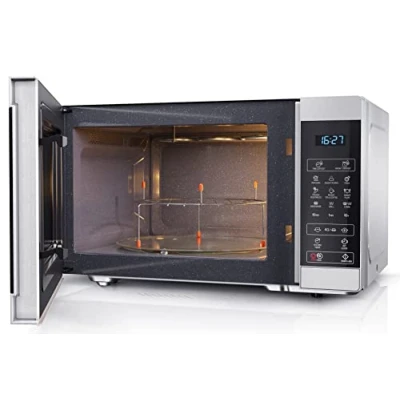 Afbeelding van Sharp YC MG81E W magnetron Aanrecht Grill 28 l 900 Zwart, Wit